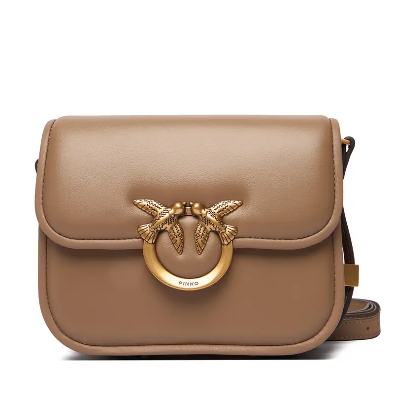 Borsetta PINKO Love Box Bag Fl Mini PE 25 PLTT 104297 A26L Marrone