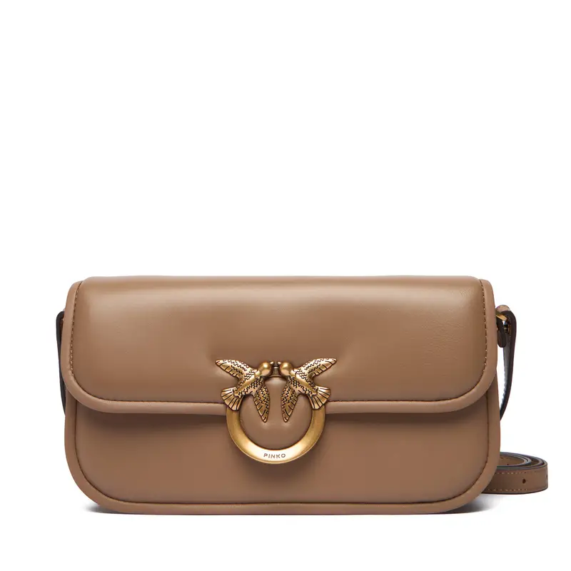 Borsetta PINKO Love Box Baguette Al 25-26 PLTT 105083 A26L Marrone