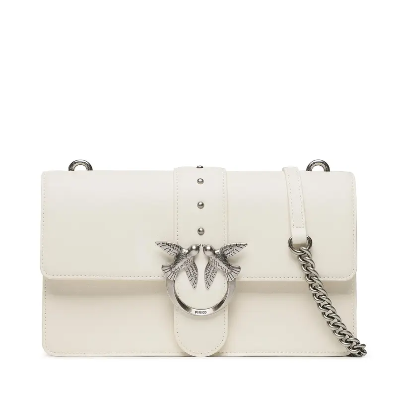 Borsetta Pinko Love One Classic Cl PE 23 PLTT 100053 A0F1 Bianco