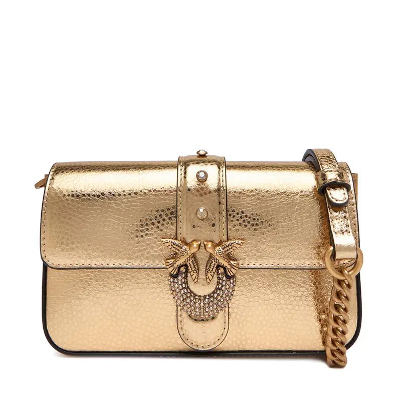 Borsetta PINKO Love One Slouchy Baby AI 25-26 PCPL 105353 A2WD Oro