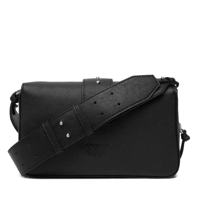 Borsetta PINKO Love One Slouchy Zip Mini AI 25-26 PLTT 105345 A2JG Nero