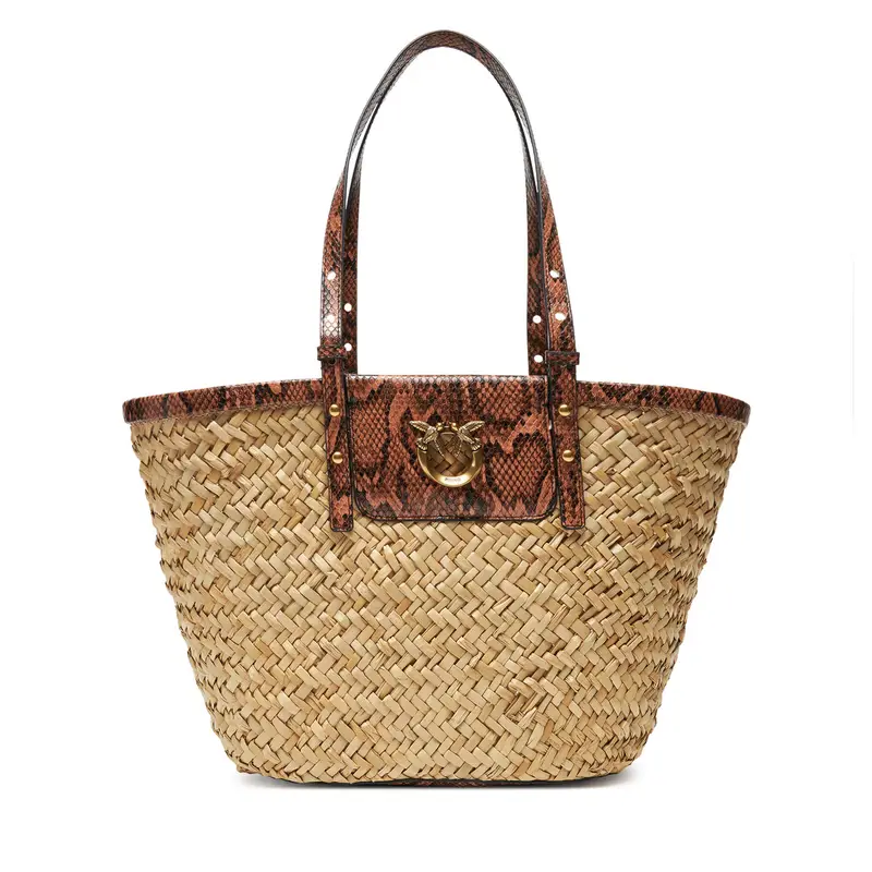 Borsetta PINKO Love Summer Basket PE 25 PLTT 103324 A2GO Beige