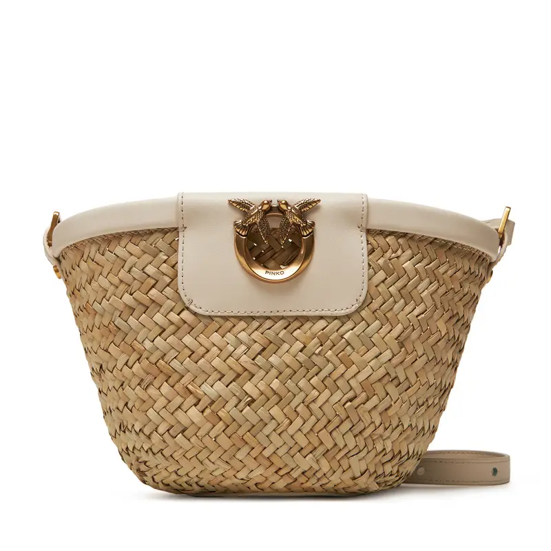 Borsetta PINKO Love Summer Bucket PE 25 PLTT 103325 A1RL Beige
