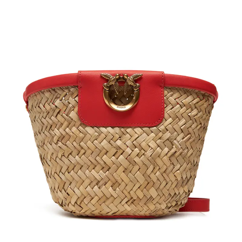 Borsetta PINKO Love Summer Bucket PE 25 PLTT 103325 A1RL Beige