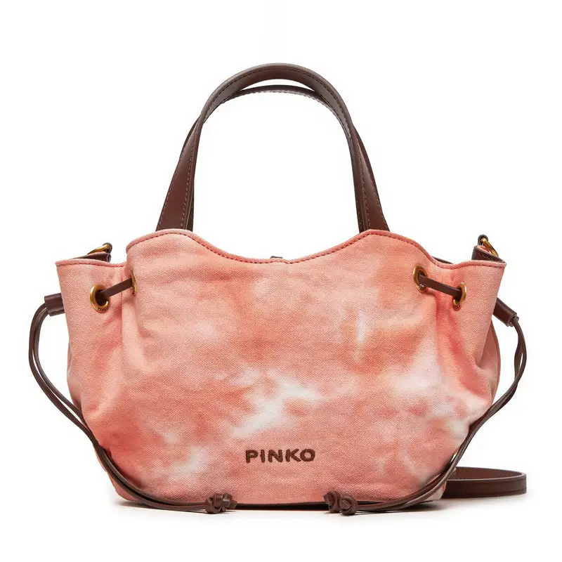 Borsetta Pinko Pagoda Small Shopper PE 24 PLTT 102910 A1MB Arancione
