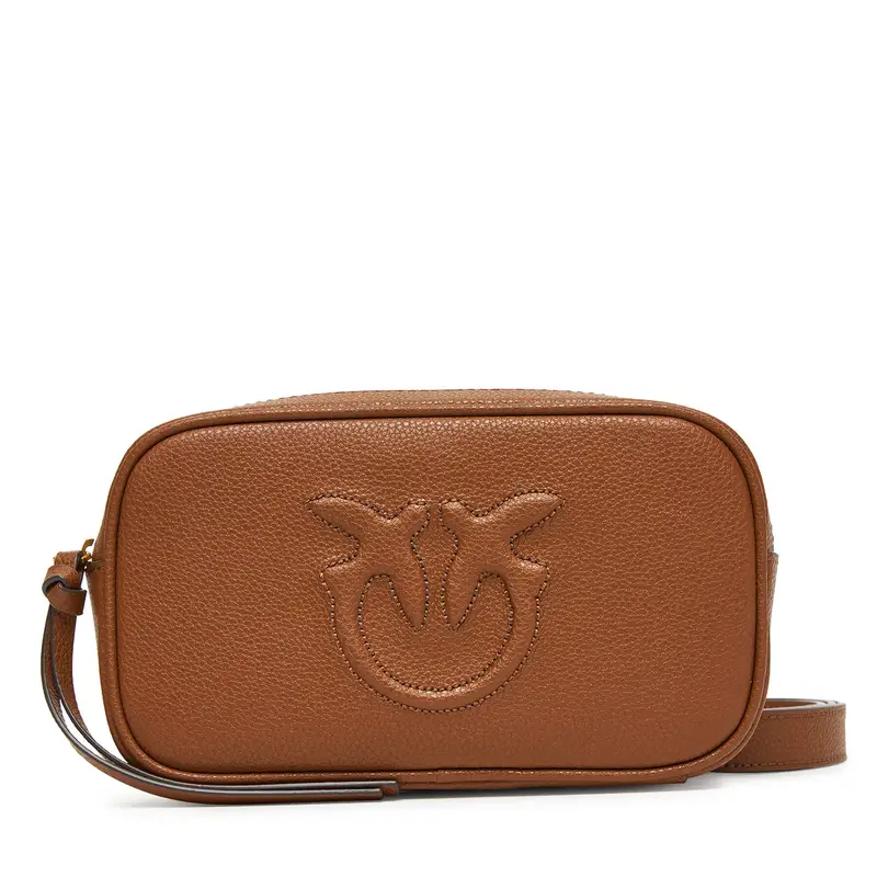 Borsetta PINKO Pelle Bottalata AI 25-26 PCPL 105354 A29Q Marrone