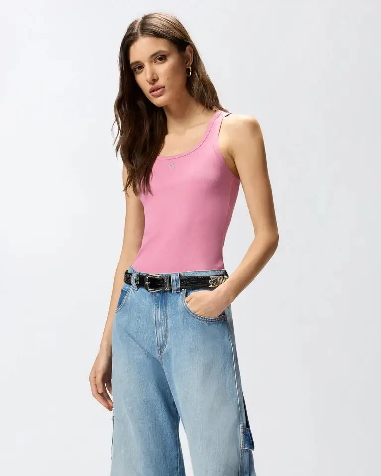 CALCOLATORE CANOTTIERA COSTINA SS26 ROSA