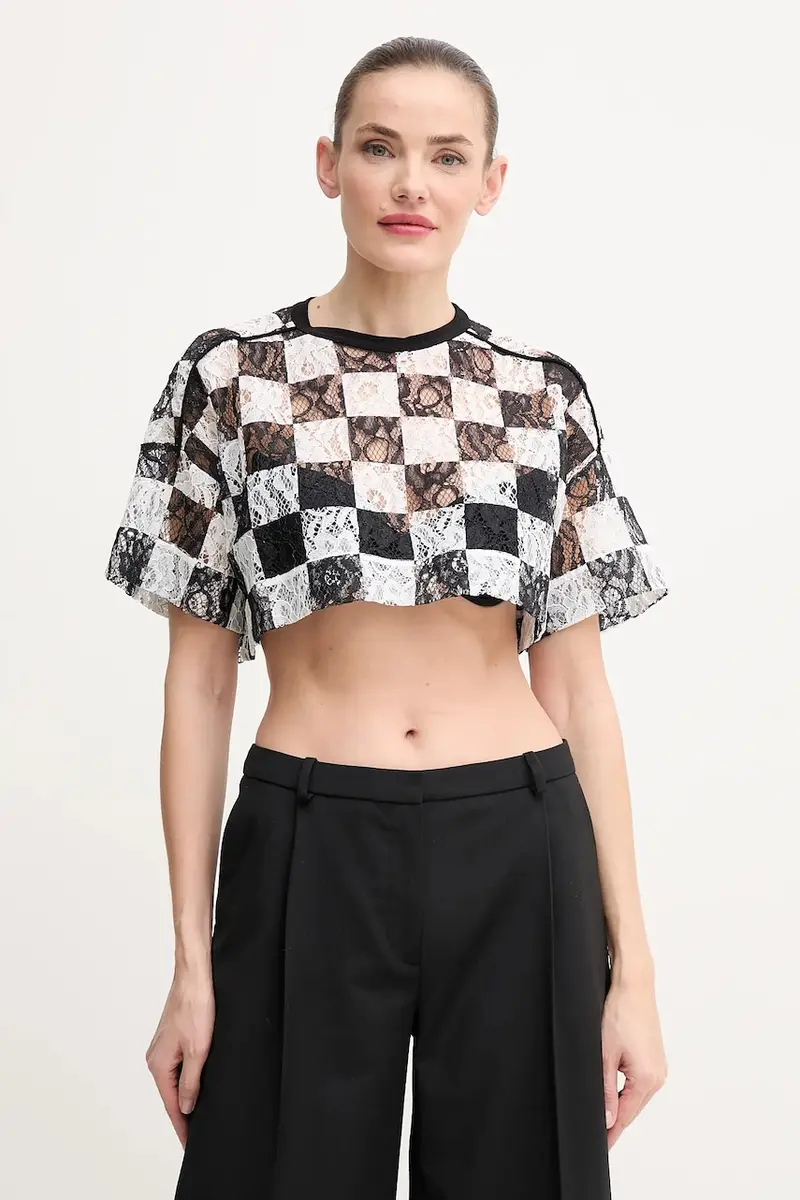 camicetta donna colore nero 105294 A2MF