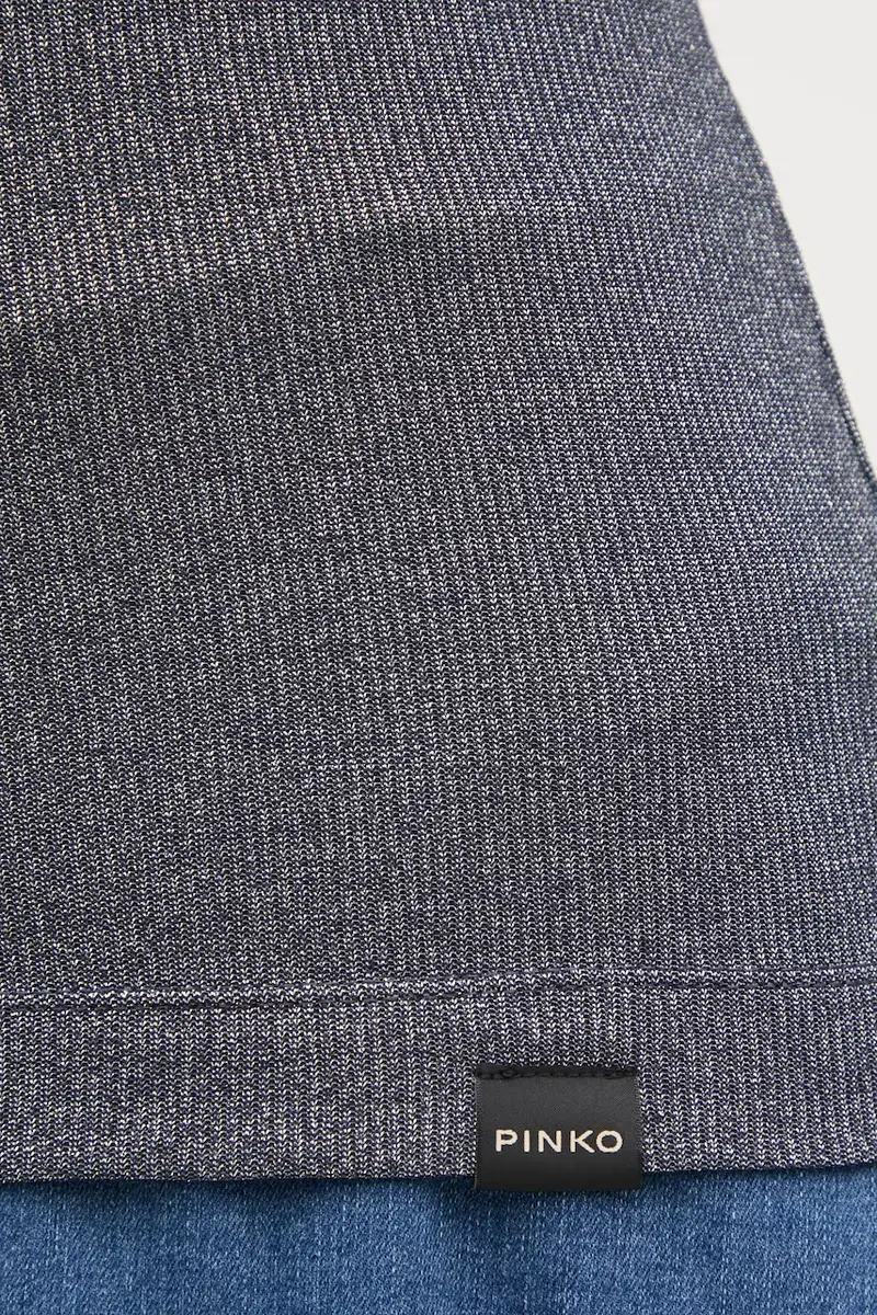 camicia a maniche lunghe donna colore argento 104650 A2CQ miniatura 5