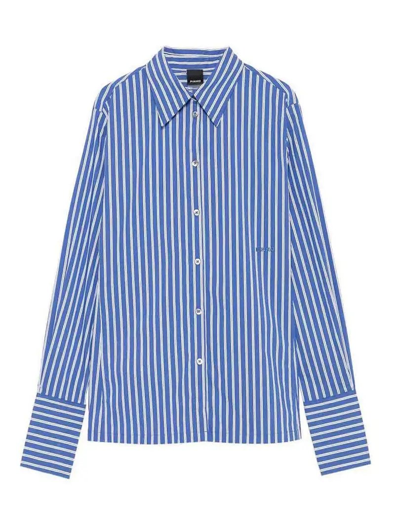 Camicia Cathleen A Righe Blu