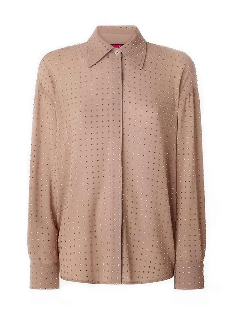 Camicia Color Carne E Neutri