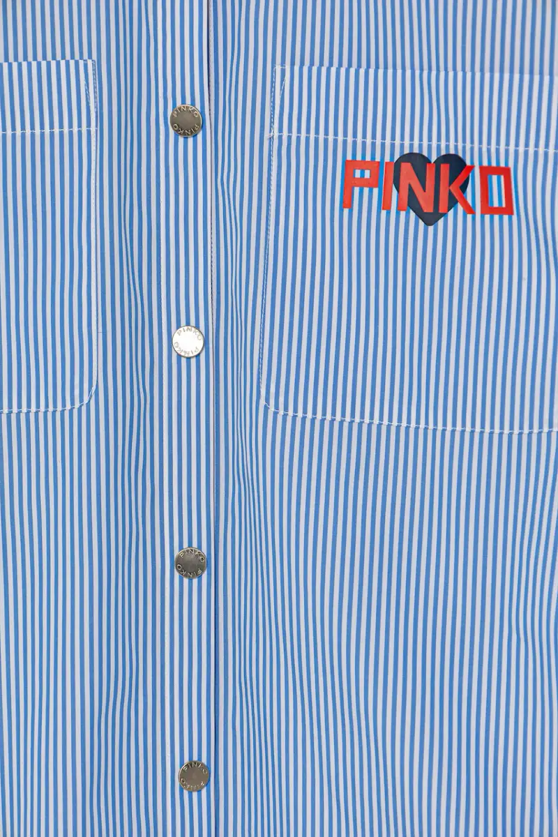 camicia di cotone per bambini colore blu KFCA015.C.CR013 miniatura 3