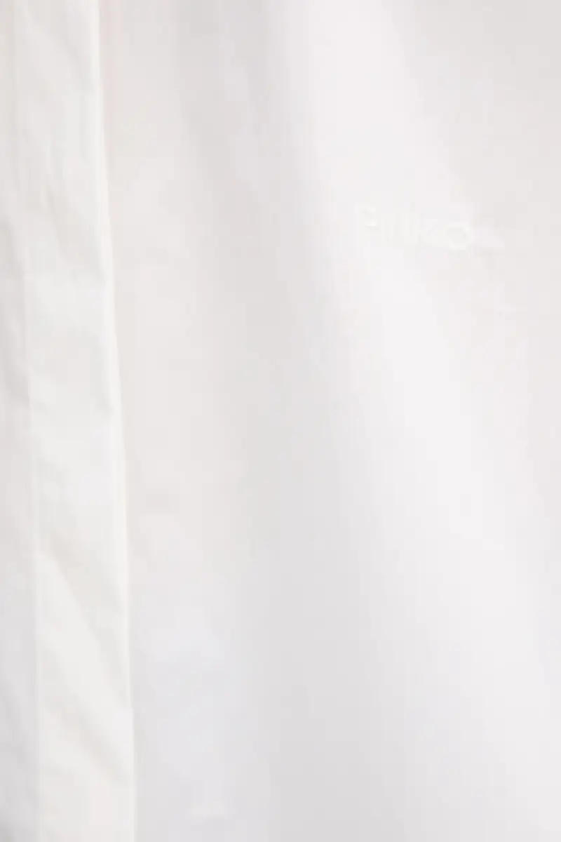 camicia in cotone donna colore bianco 102476 A2CR miniatura 5