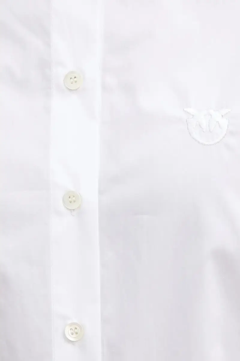 camicia in cotone donna colore bianco 105591 A2T4 miniatura 5