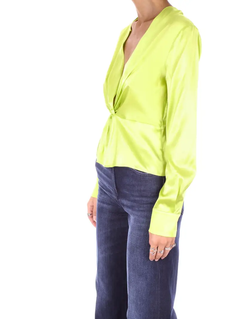 Pinko Camicie Donna Verde 2083037 miniatura 2