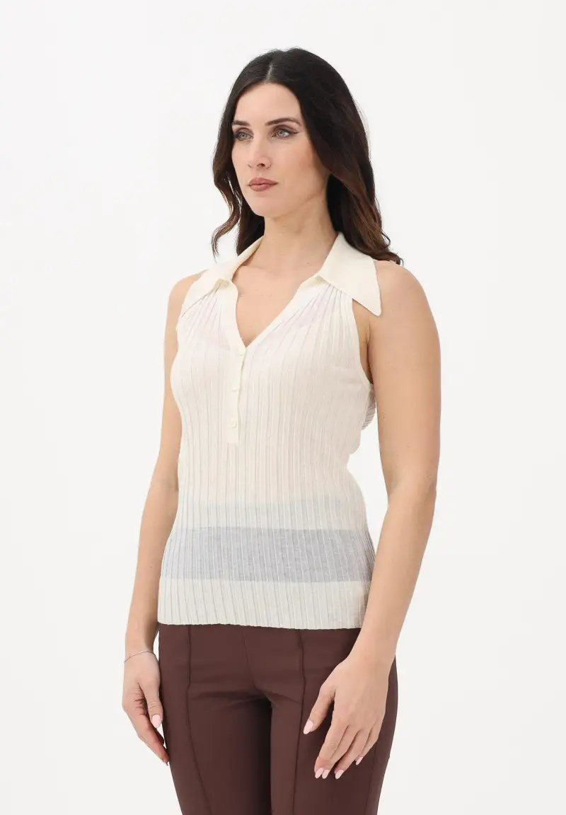 Pinko Polo Donna Beige 4196814