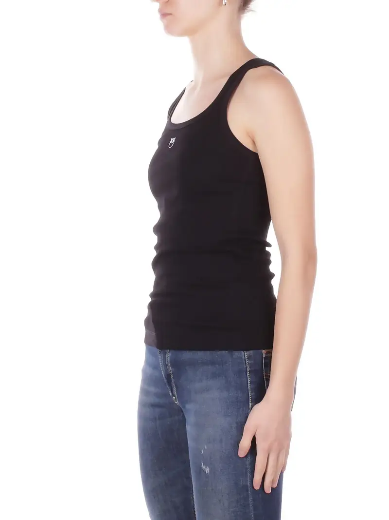 Canotta Donna PINKO Nero Calcolatore canottiera miniatura 2