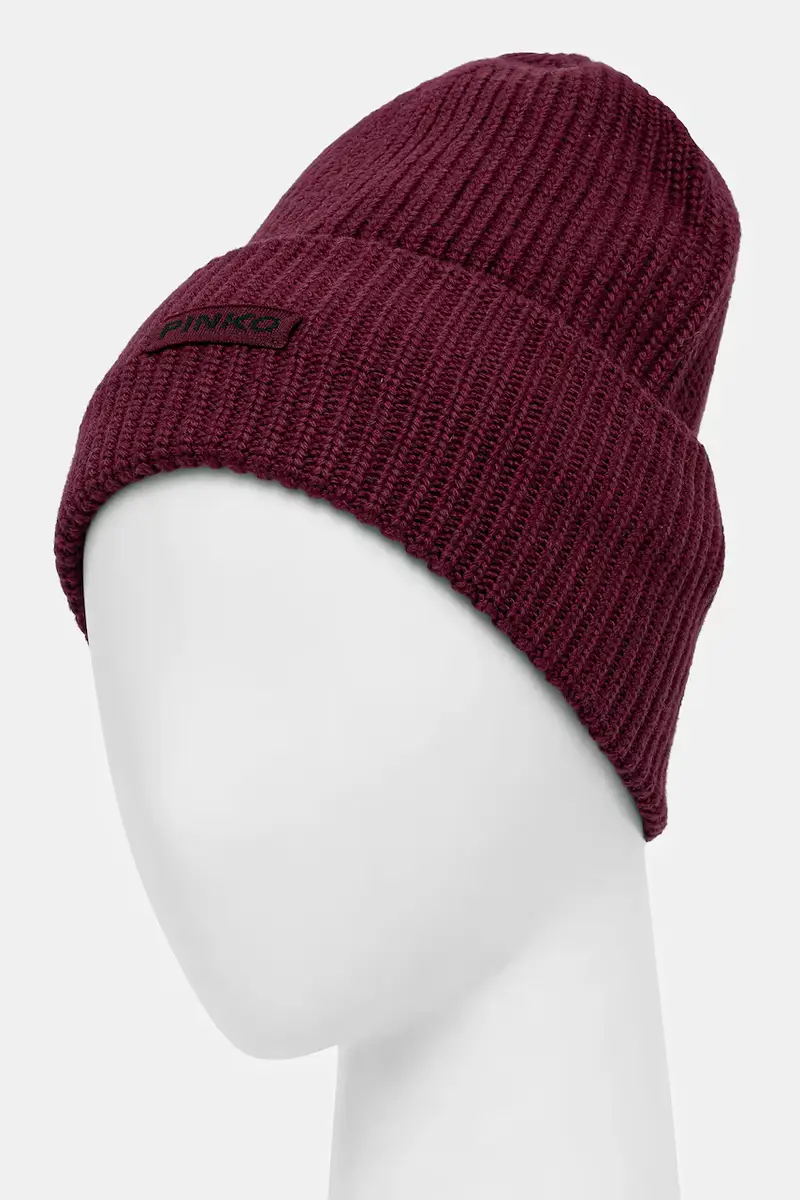 cappello con lana Granata miniatura 2