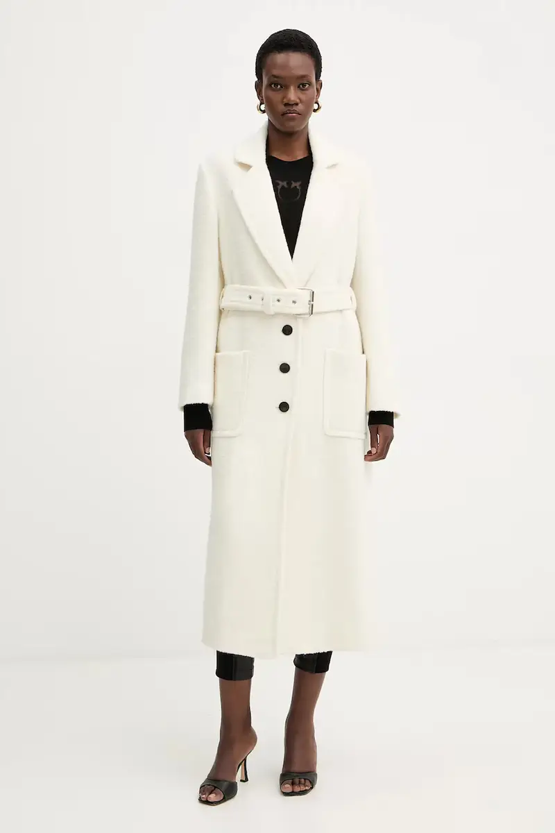 cappotto con lana colore beige 105695 A2UB