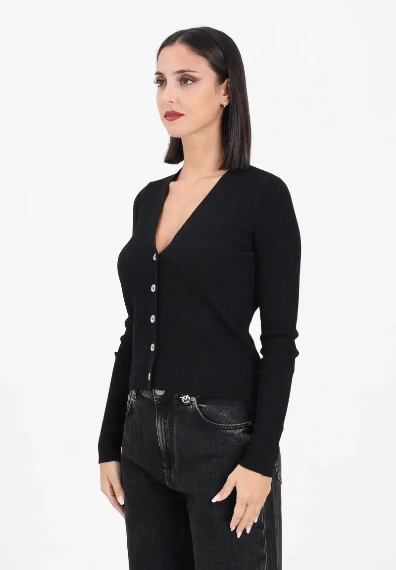 Pinko Cardigan Donna Nero 2818680