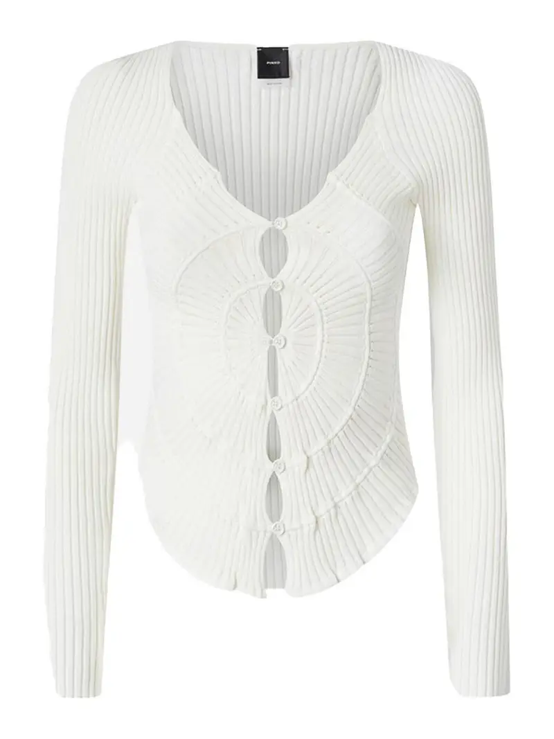 Pinko Cardigan Bianco 3995279