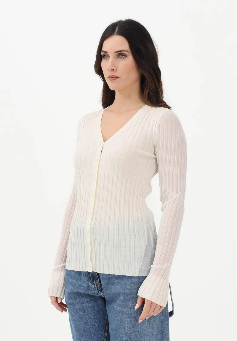 Pinko Cardigan Donna Beige 4196787