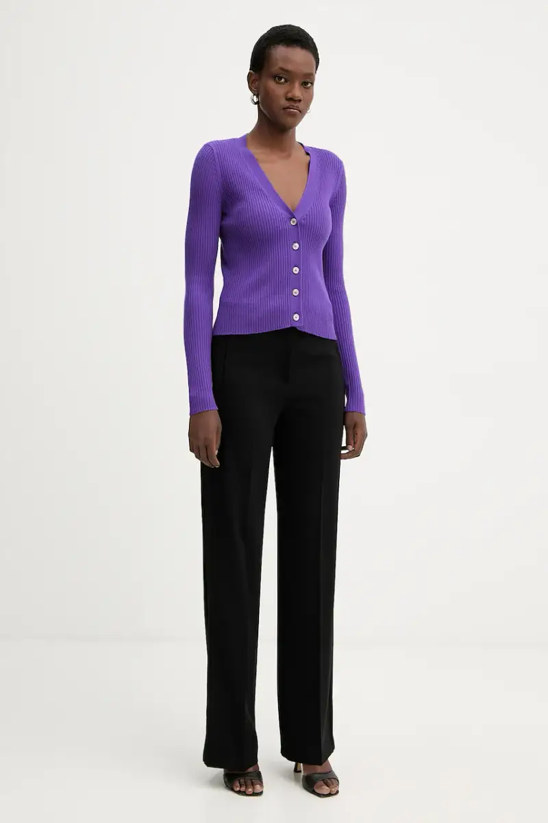 Pinko Cardigan Viola 4151598 miniatura 2