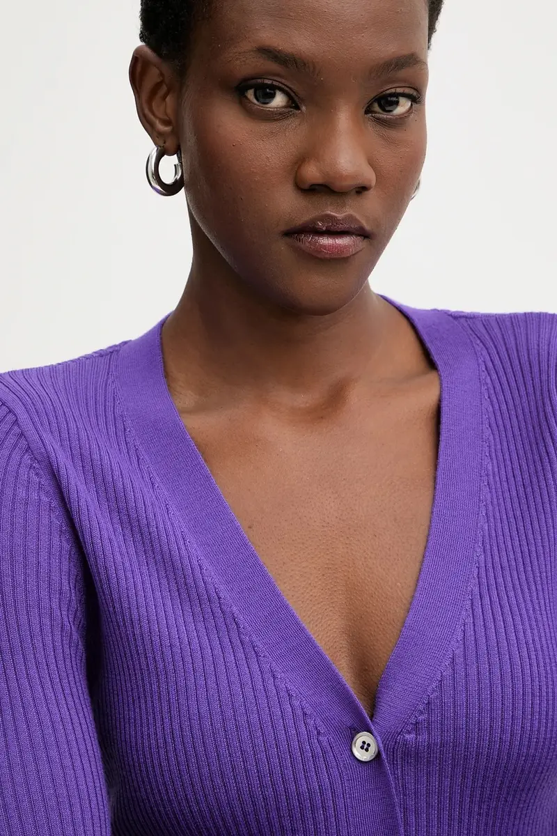 Pinko Cardigan Viola 4151598 miniatura 4