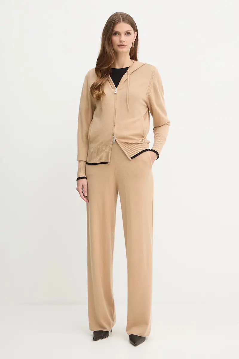 Pinko Cardigan Donna Beige 3889492 miniatura 2