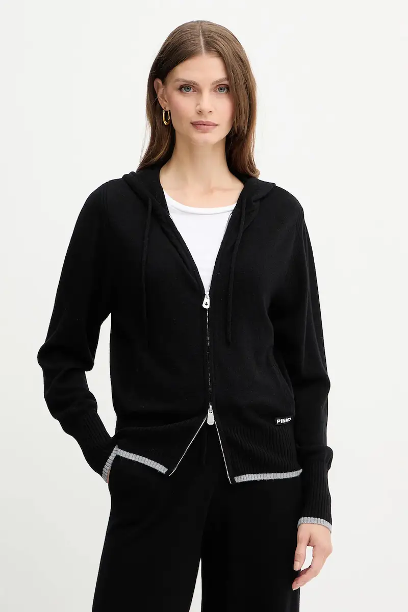 Pinko Cardigan Donna Nero 3890095