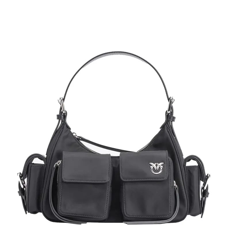 Pinko Cargo Bag Classic Recycled Fab Z99n Nero