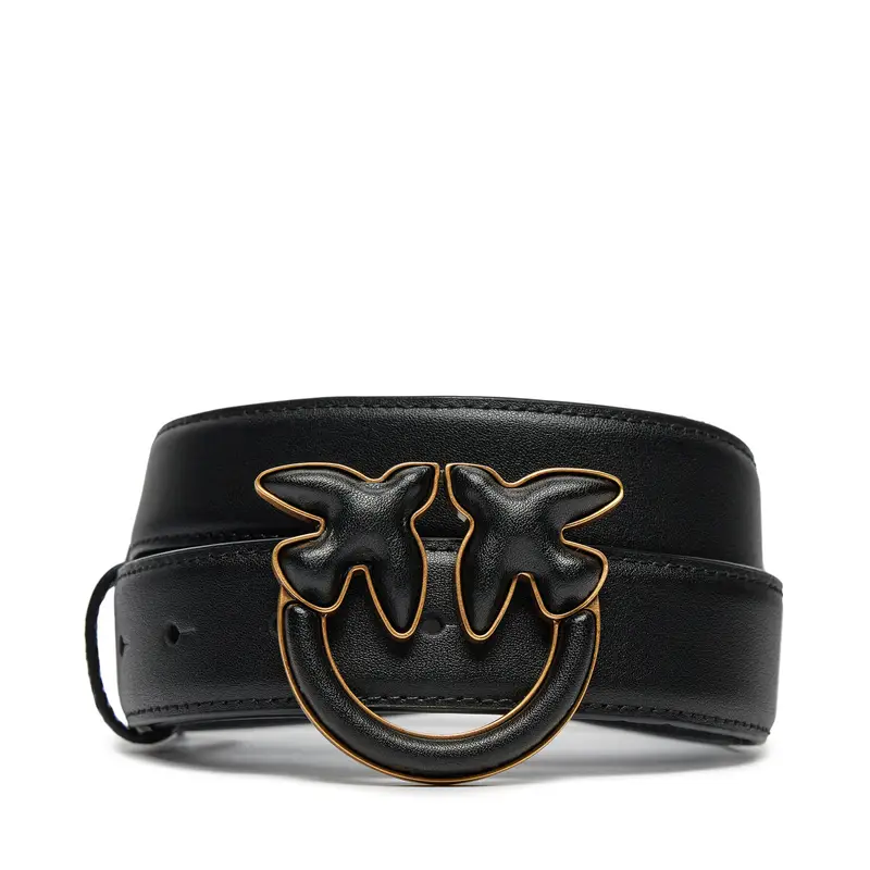 Cintura da donna Pinko Love Bery Click Puff H3 Belt AI 24-25 PLT01 103792 A1Z5 Nero