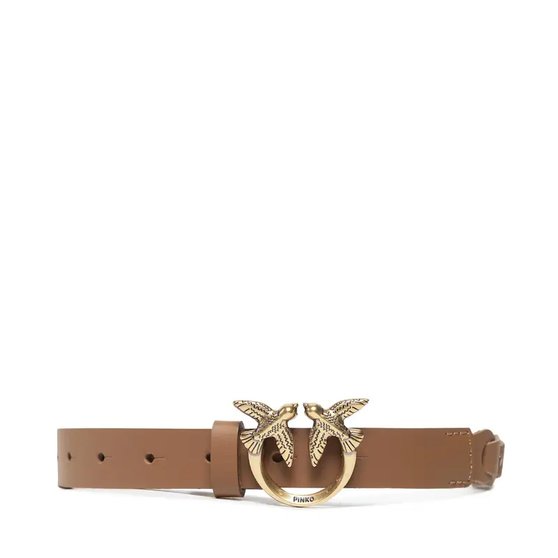 Cintura da donna Pinko Love Duble Belt H2 20221 PLT01 1H2114.Y7SP Marrone