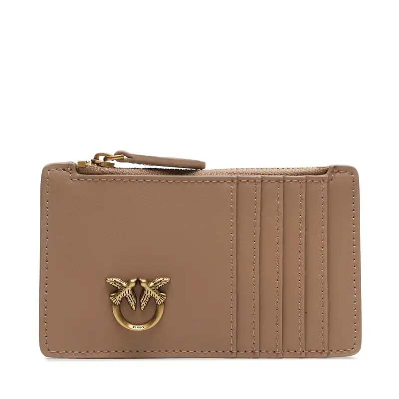 Custodie per carte di credito Pinko Airone Cardholder AI 23-24 100251 A0F1 Beige