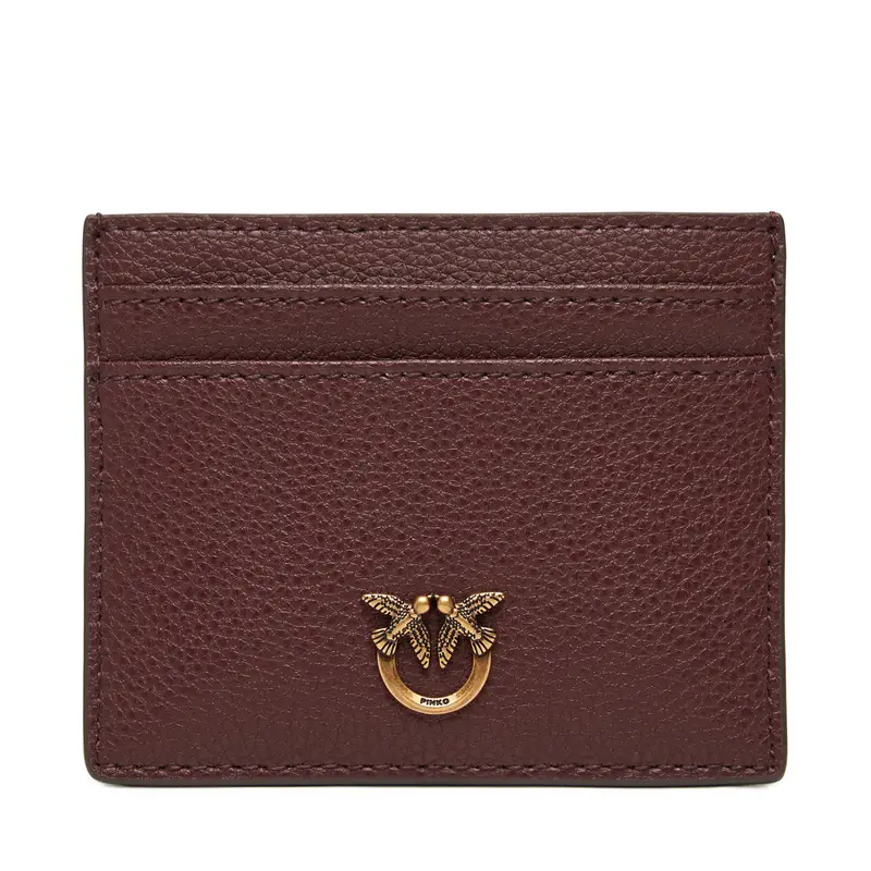 Custodie per carte di credito PINKO Card Holder Simply AI 25-26 PCPL 103762 A29Q Marrone