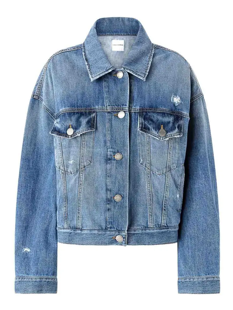 Denim Giacca Blu