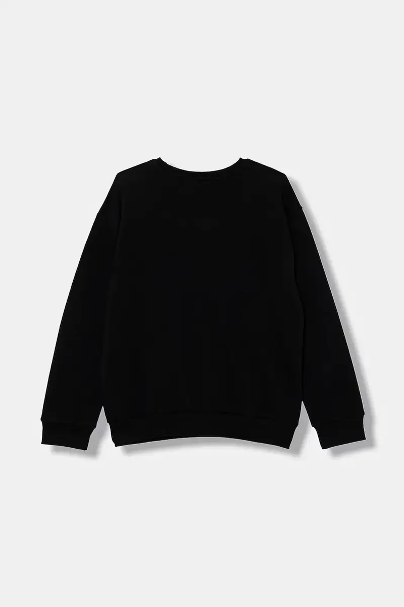 felpa in cotone bambino/a colore nero KFFE011.C.FE014 miniatura 2