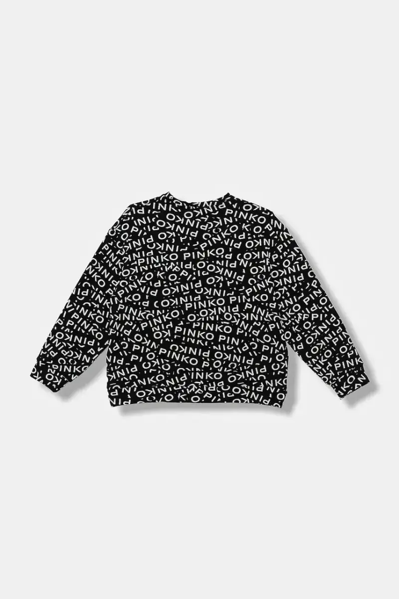 felpa in cotone bambino/a colore nero KFFE017.C.FE014 miniatura 2