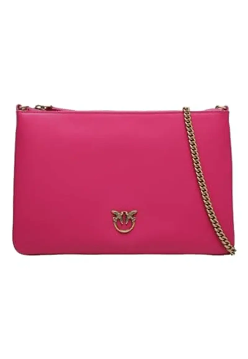 PINKO Flat Classic Vitello Seta Giallo Antique Gold Taglia Unica