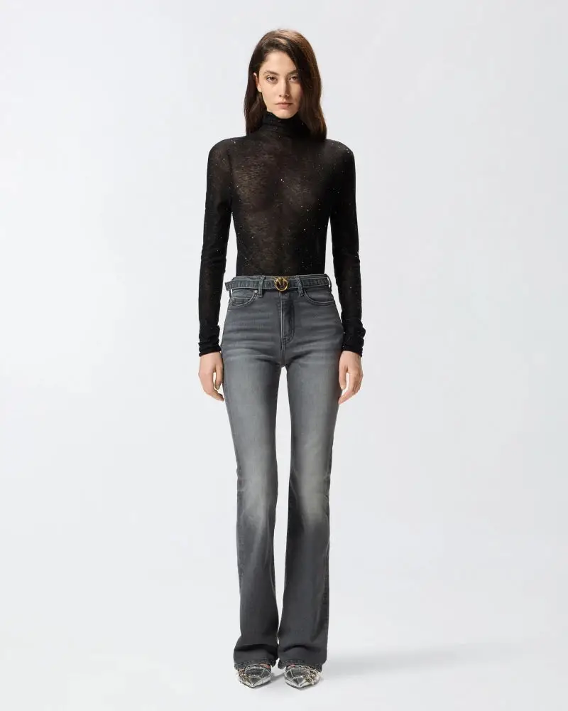 FLORA FLARE POWER STRETCH DARK FW25 LAVAGGIO DARK GRAY