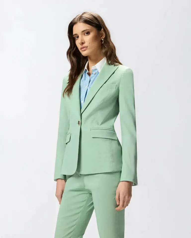 FREDA GIACCA LINO STRETCH SS26 MING