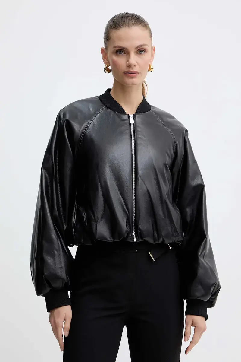giacca bomber colore nero 105372 A2P4