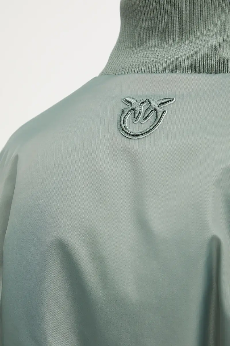 giacca bomber colore verde 105339 A2OI miniatura 5