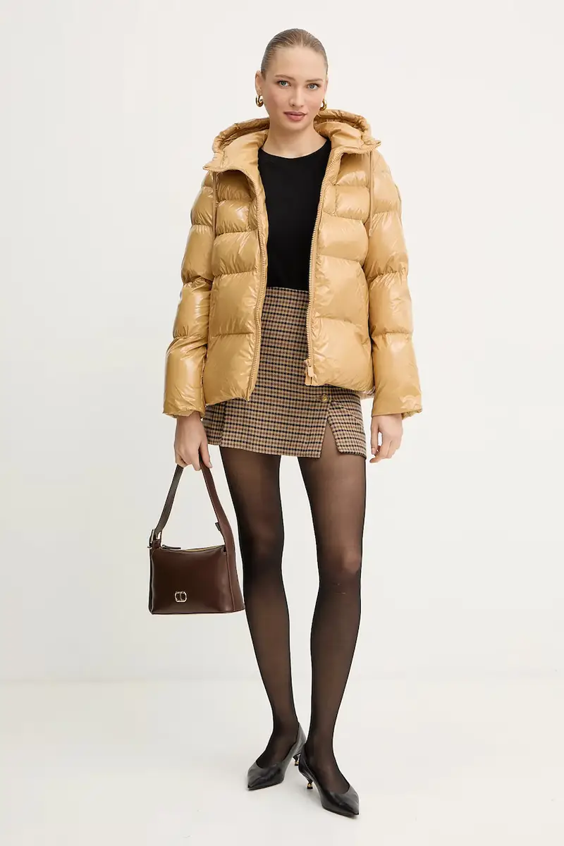 giacca colore beige 101597 A2P7 Verde miniatura 2