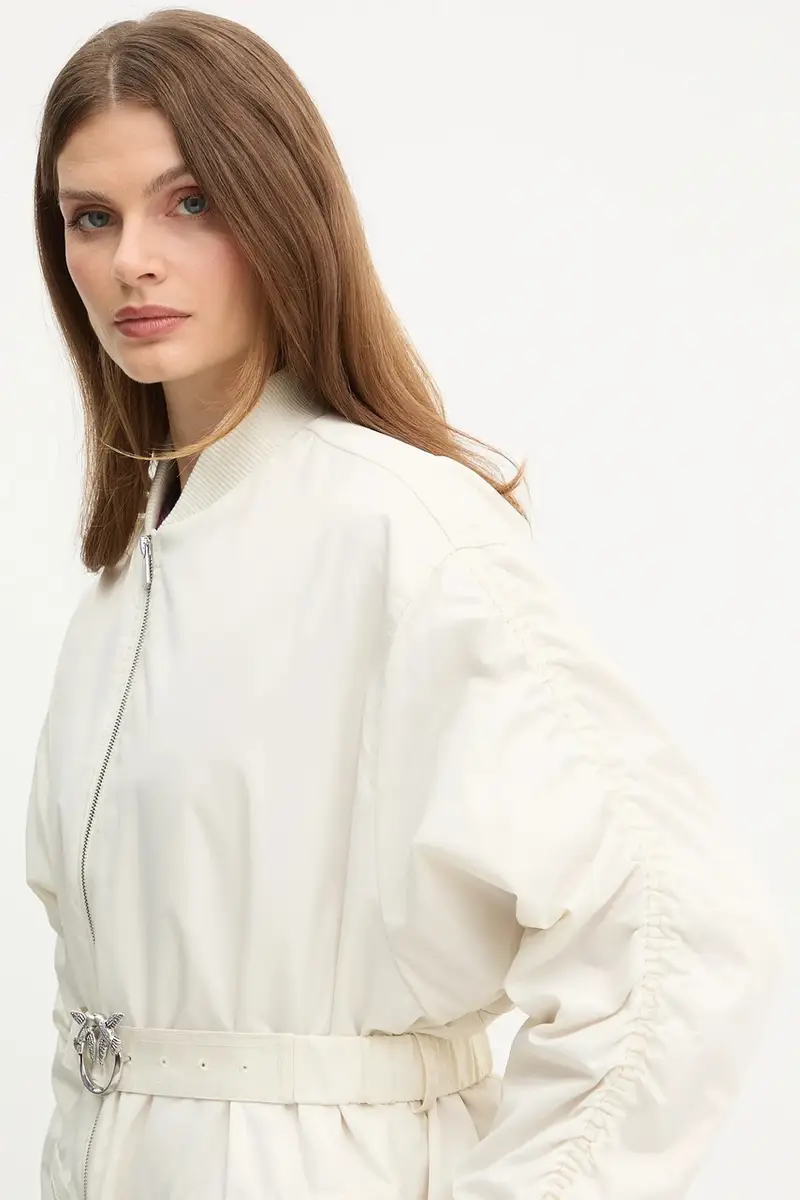 giacca colore beige 105340 A2OL miniatura 4