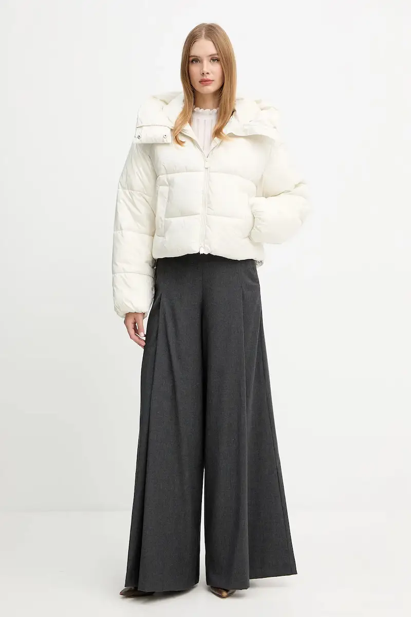 giacca colore beige 105438 A2PY miniatura 2