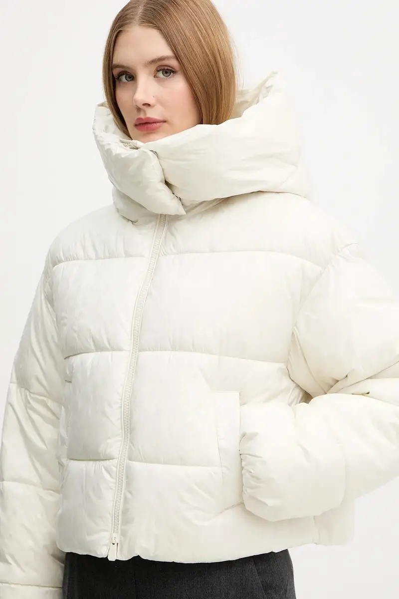 giacca colore beige 105438 A2PY miniatura 4