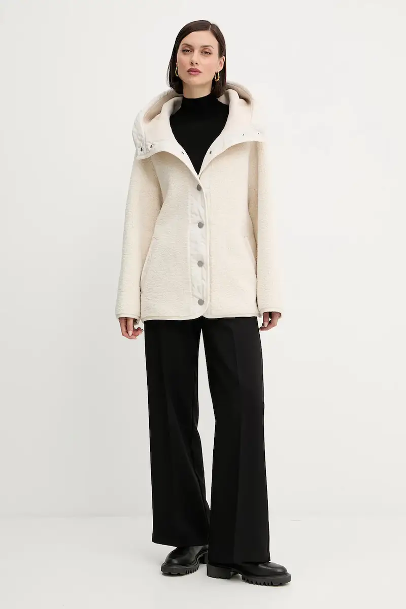 giacca colore beige 105473 A2QC miniatura 2