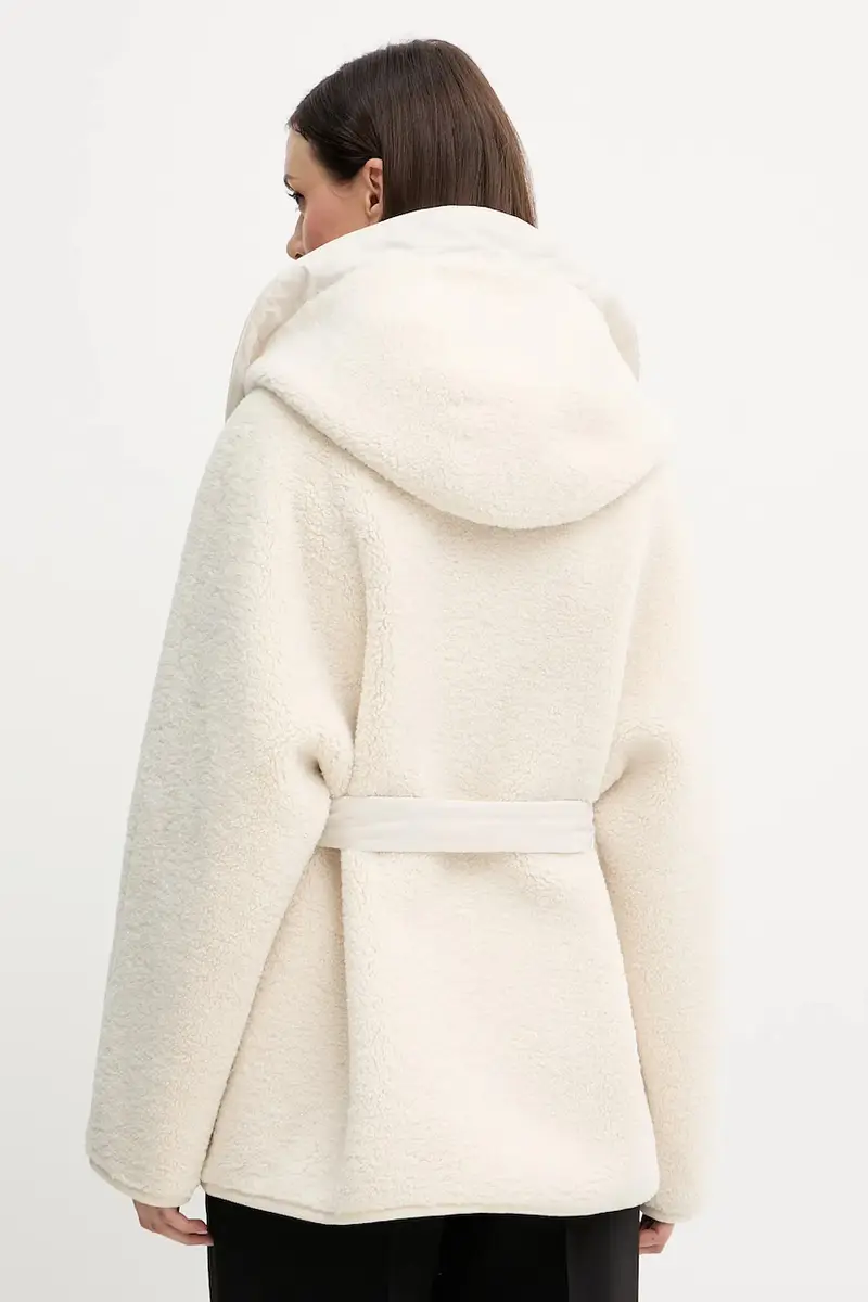 giacca colore beige 105473 A2QC miniatura 3