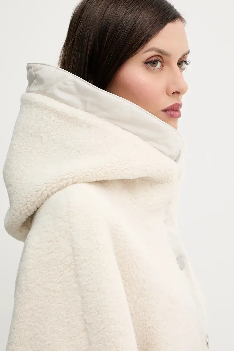 giacca colore beige 105473 A2QC miniatura 5